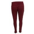 thumbnail image 6 of Promotion Sale! Women's Low Rise Skinny Jeans Stretchy Black Denim Pants Versatile Slim Fit Trousers Red XL Size, 6 of 7