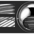 thumbnail image 3 of Cubierta de ventilación de malla con filtro para sistema de ventilación de aire, ventilación de pared de acero inoxidable duradera y confiable, cubierta de cúpula que protege contra el viento y la, 3 of 5