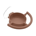 thumbnail image 2 of YAMB Window Suction Cup Bird Feeder, Windproof & Rainproof Strong Adsorption Outdoor Feeding Tray, Easy-fill & Wash Bird Food Container for Indoor Bird Watching & Bird Lovers, Brown, 2 of 6