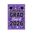 thumbnail image 1 of C Graduation Garden Flag Polyester Decoration For Party Outdoor Patio Photo Backdrop Banner 17.72X11.81 Inch, 1 of 7