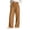 Brown, variant on cocolona Linen Pants Women Summer High-waisted Wide Leg Beach Pants Trendy Casual Baggy Drawstring Trousers with Pockets