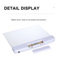 thumbnail image 3 of White Customers Need To Bring Their Own 3 AA Batteries LED Flat-panel Night Vision Reading Lamp, Eye  Reading Lamp, Student Night Reading Lamp, Night Reading Lamp, 3 of 8