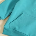 thumbnail image 6 of DJDLJWCJ Girls 2 Piece Outfit Set Long Sleeve Crewneck Sweatshirt and Elastic Waist Jogger Pants Set Blue Size 6-12M, 6 of 8