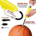 thumbnail image 5 of HOARBOEG Sports Ball Pump Kit - Portable Air Pump Two-Way Dual Action Inflatable Perfect for Basketballs, Soccer Balls and More - Professional with Needles and Flexible Hose, 5 of 5