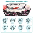 thumbnail image 4 of DIXRUYEE Stroller Organizer Playful Cat Pattern Printed, 4 of 7