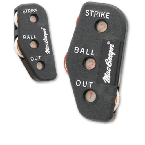 MacGregor Baseball/Softball Plastic Umpire Indicator 3 Way Walmart