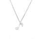 thumbnail image 5 of Notes Necklace Simple Dainty Silver Pendant Necklace Music Lovers Necklace Chain For Women And Girls Silver, 5 of 5
