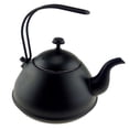 thumbnail image 1 of Tetera de acero inoxidable para café y té, tetera de cuello de cisne 1.5L negro, 1 of 9