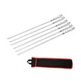 thumbnail image 3 of Brochetas de Metal Gloria 6 uds para asar kebab, 3 of 9
