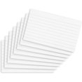thumbnail image 1 of Summit Cards, 200 Pack White, Lined Revision Cards, 125x75mm, 1 of 4