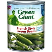 (4 pack) (4 Pack) Green GiantÃÂ® French Style Green Beans 14.5 oz. Can