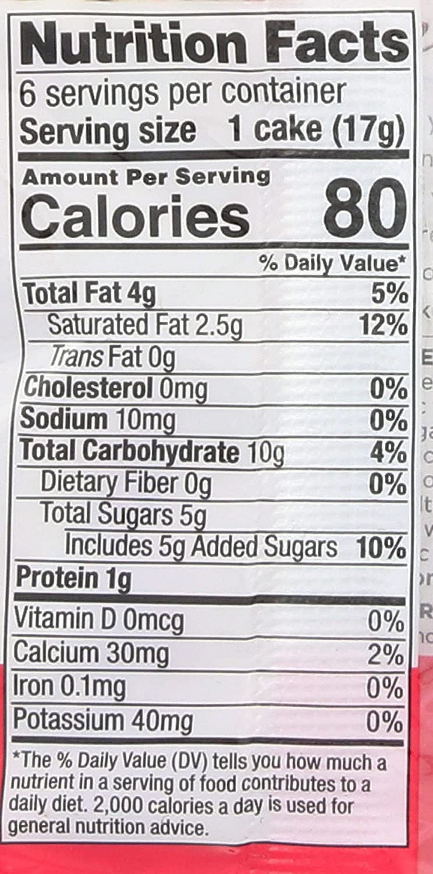 (Pack Of 6) Element Snacks Rice Cake Strawberry N Cream 3.5 Oz