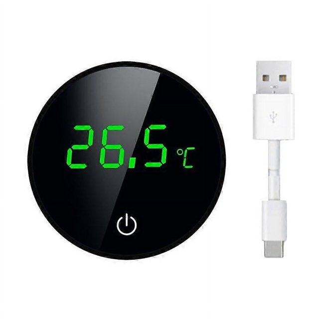 Akvarietermometer, the Touch of the LED display Akvarietermometer, High-Precision Rechargeable