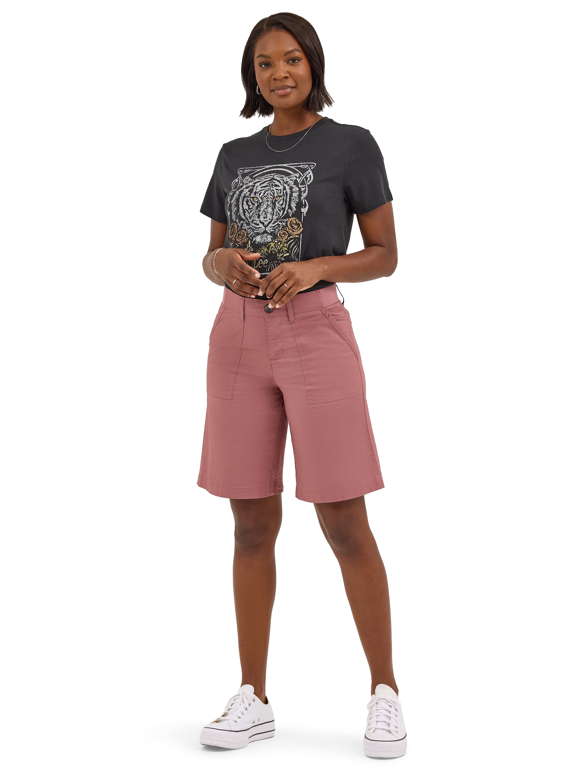 Lee® Women's Ultra Lux Comfort with Flex-to-Go Utility Bermuda Short, Sizes 2-18
