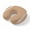 Desert Khaki, variant on Neck Pillow, Mint Green Memory Foam U-Shaped Travel Pillow for Airplane Car Train Office Nap, Portable Soft Head Neck Support for Sleeping & Reclining Modern Minimalist Stripes Linen Texture