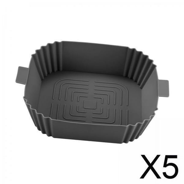 Revestimiento de silicona para freidora de aire,Revestimiento de silicona para freidora de aire Accesorios de cocina,Olla de silicona para freidora de aire Revestimiento reutilizable para