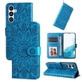thumbnail image 1 of Funda tipo cartera GANGXUN para Samsung Galaxy A54 5G , diseño girasol, cuero PU, soporte, cierre magnético, tarjetero, 1 of 5
