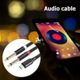 thumbnail image 3 of Type-C Male to Dual 6.35 Audio Cable Splitter Adapter for Laptop Console, 3 of 10