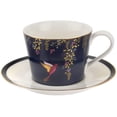 thumbnail image 2 of Sara Miller - Chelsea Collection Teacup and Saucer - Navy, 2 of 6