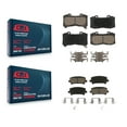 thumbnail image 1 of CMX Front Rear Ceramic Brake Pads Kit for Car 2015-2020 Chevrolet Colorado GMC Canyon KCX-100375, 1 of 9
