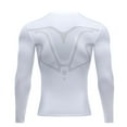 thumbnail image 4 of TUOBARR Long Sleeved Running Breathable Sweatwicking Quick DryingTight Top Perfect Sleeve, 4 of 5