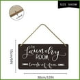 thumbnail image 2 of 6x12 In Farmhouse Laundry Room Sign Wall Art Farmhouse Door Sign,Decorative Laundry Room Wall Decor,Home Family Decorative Sign Inspirational Motto for Laundry Room,and Home, 2 of 6