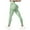 Light Green, variant on UngA Anti Cellulite Leggings, Tummy Control High Waisted Leggings Sets for Women, Gym Scrunch Butt Lifting Seamless Workout Womens Yoga Leggings Grey,L