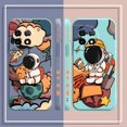 thumbnail image 5 of Case For Oneplus 5 6 9 9R 8 8T 7 7T A3 2 2V NORD 3 2 Lite Pro Simple Liquid Silicone Case Cartoon Spa3 Astronaut, 5 of 5