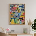 thumbnail image 5 of Pete The Cat Picture Paintings Canvas Diamond Art Prints Wall Hang Decoration Home Game Gifts, 5 of 8