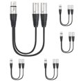 thumbnail image 2 of Cable Micrófono 1 XLR A 2 Patch Y 5/10/15 Piezas Portátil, 2 of 9