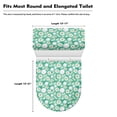 thumbnail image 5 of HELLHERO Daisy Toilet Lid Cover & 2 Pack Bathroom Toilet Lid Cover Set & Soft for Bathroom, 5 of 5