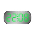 thumbnail image 1 of 6637 LED Digital Display Temperature Mirror Alarm Clock, 1 of 5