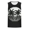 thumbnail image 4 of Blczomt Mens Tanks for Summer Sleeveless Summer Tank Gym Black Vacation Beach Men Clothing, 4 of 4