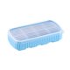 thumbnail image 1 of Bandeja de cubitos de hielo Flexible antiadherente 8 rejilla hogar Cocina Yuarrent Azul, 1 of 6