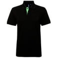 thumbnail image 1 of Asquith & Fox Mens Classic Fit Contrast Polo Shirt, 1 of 3