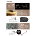 thumbnail image 4 of Raching MON800A Climate Control Black Wood 600-Cigar Electric Humidor without Ammonia Removal, 4 of 9