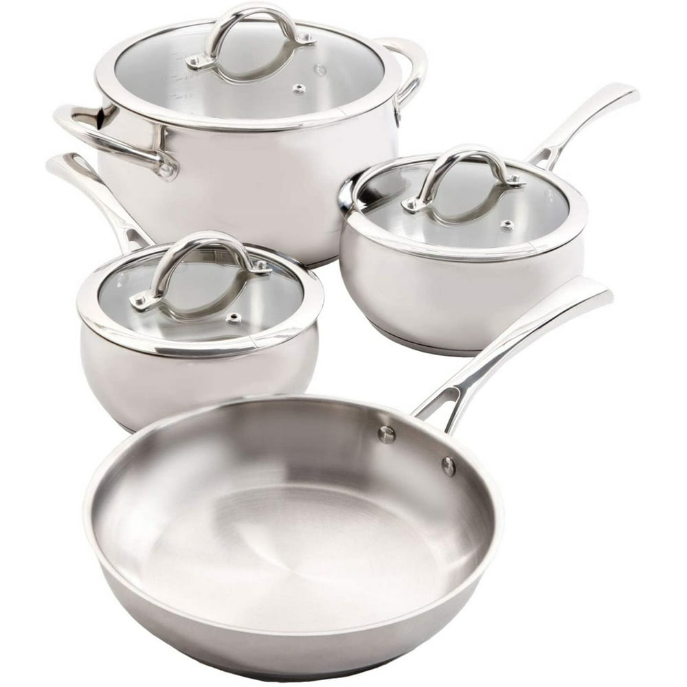 Oster Derrick 7 Piece Stainless Steel Cookware Set
