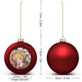 thumbnail image 2 of My Hero Academia Anime Himiko Toga Christmas Balls Sparkling Christmas Tree Hanging Ornaments Party Home Decor Xmas Christmas Gifts, 2 of 8