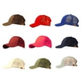 thumbnail image 4 of Femmes Anti Soleil Mesh Réglable Sport Chapeau de Queue de Cheval Coton Casquette de Baseball, 4 of 7