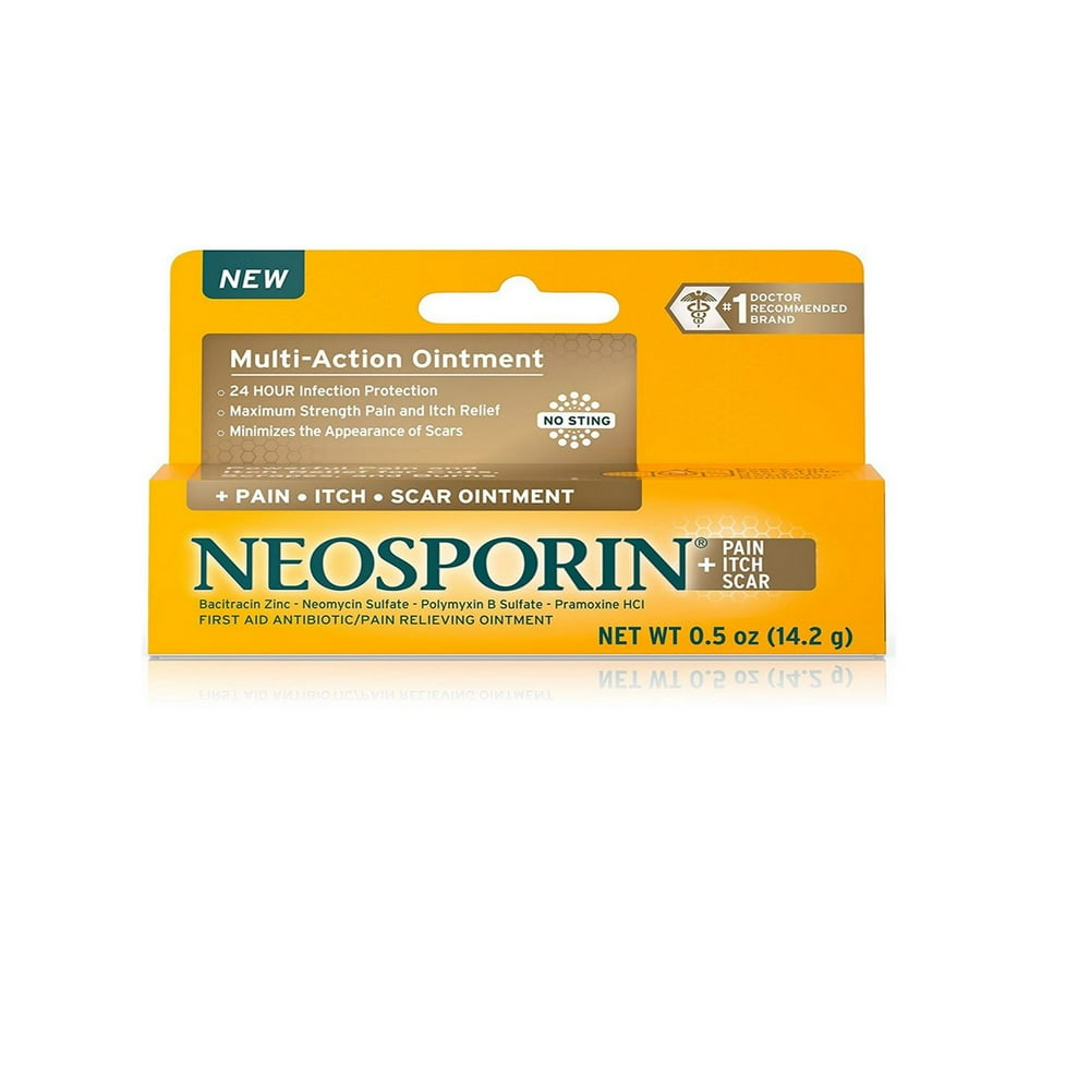 Neosporin Original First Aid Antibiotic Ointment with Bacitracin, Zinc