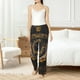 thumbnail image 4 of Balery Mystical Golden Eye Pantalones de pijama para mujer, pijamas ultraligeros, pantalones de estar por casa-Large, 4 of 6
