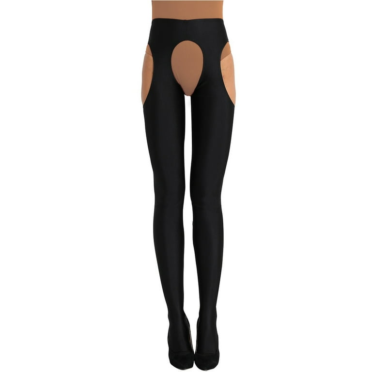 Open clearance gusset pantyhose