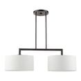 thumbnail image 4 of Livex Lighting - Meridian - 2 Light Linear Chandelier in Modern Style - 14, 4 of 16