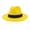 Yellow, variant on MANHUJI Men & Women Vintage Wide Hat With Belt Buckle Adjustable Outbacks Hats (Yellow,One Size)