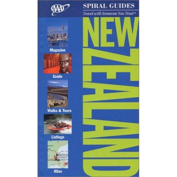Pre-Owned AAA Spiral Guide to New Zealand (Paperback) by AAA Publishing