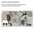 thumbnail image 5 of Newspaper Collage Case Compatible with iPhone 12,Unique Art Design TPU Bumper Cover Case, 5 of 6
