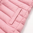 thumbnail image 6 of GYRATEDREAM Boys Girls Winter Coats Hooded Outerwear Puffer Jacket Water Resistant Warm Long Parka for 4-5Y Pink, 6 of 9