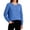 Blue, variant on Sweaters for Women Long Sleeve Knit Cardigan Button Down Classic Crew Neck Sweater Tops 2026 Fashion Outfits