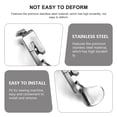 thumbnail image 2 of Weiweiguan Sewing Machine Binding Attachment Folder Stainless Steel Presser Foot Replacement Accessory, 2 of 7