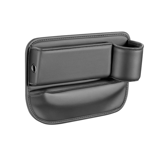 RIONIMA 2026 New Car Organizers and Storage Car Interior Accessories with Cup Holder Multifunction Trunk Organizer for Daily Commute Road Trips Black